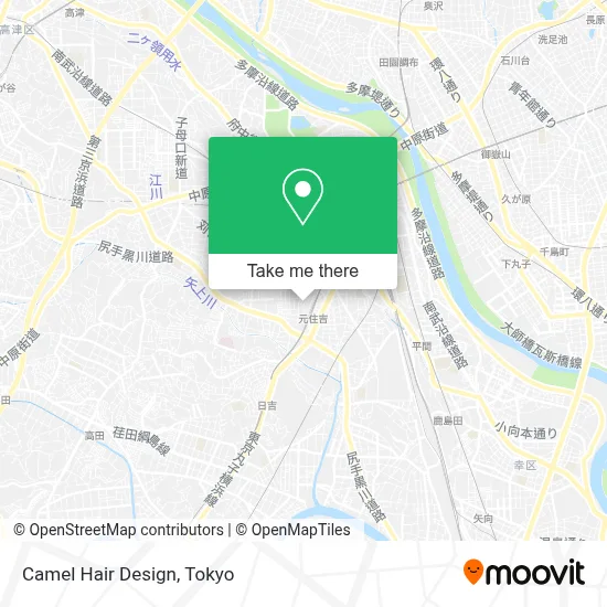 Camel Hair Design map