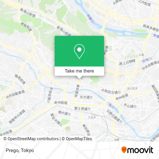 Prego map