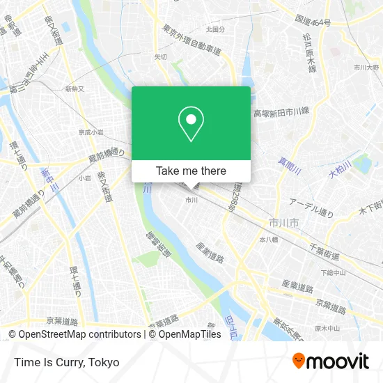 Time Is Curry map