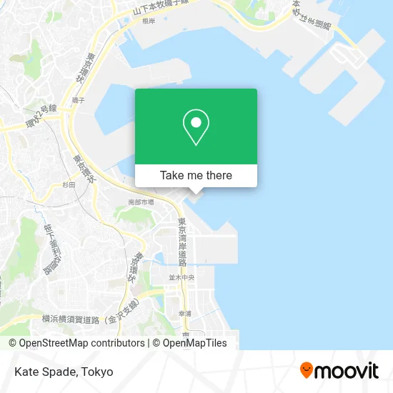 Kate Spade map