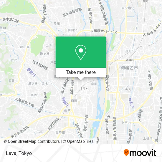 Lava map