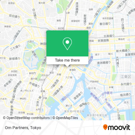 Om Partners map