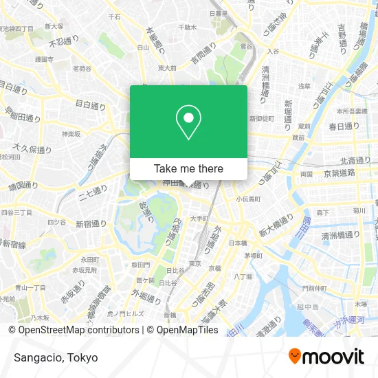 Sangacio map
