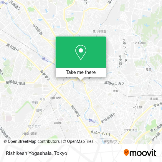 Rishikesh Yogashala map