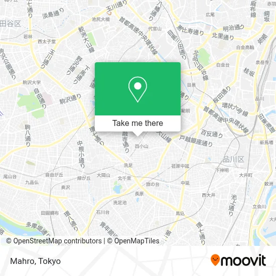 Mahro map