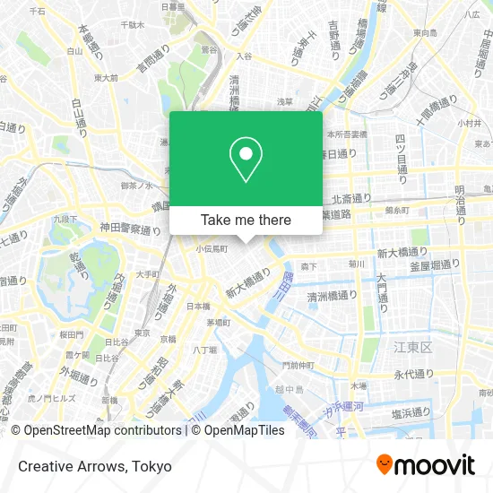 Creative Arrows map