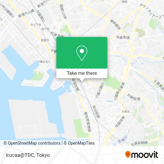 Irucaa@TDC map