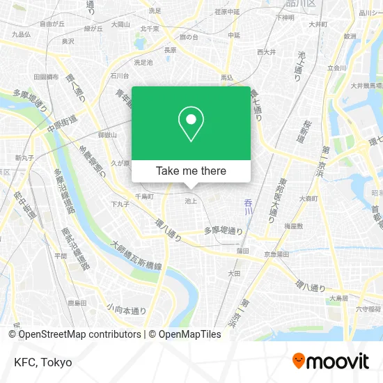 KFC map