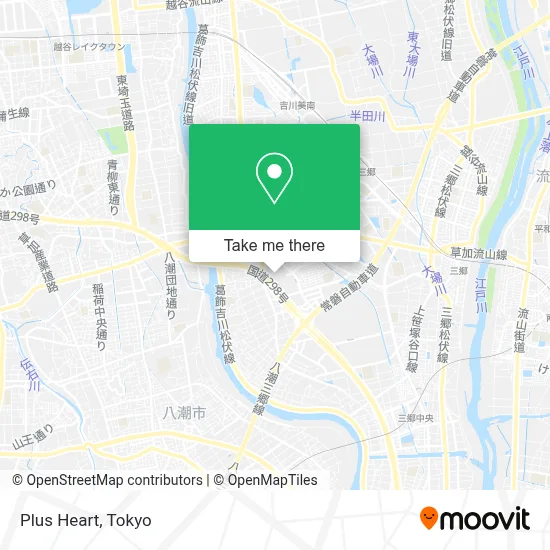 Plus Heart map