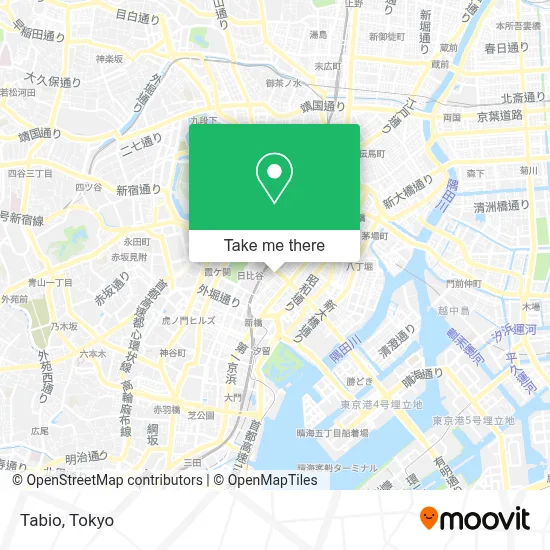 Tabio map