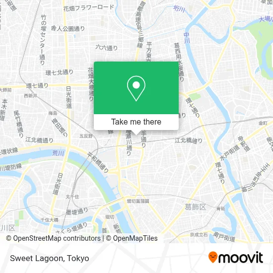 Sweet Lagoon map
