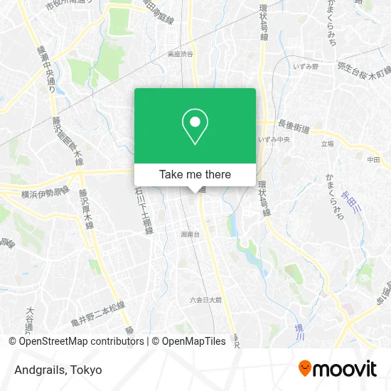 Andgrails map