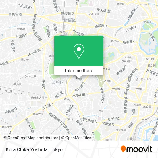 Kura Chika Yoshida map