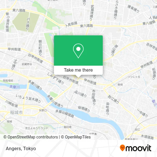 Angers map