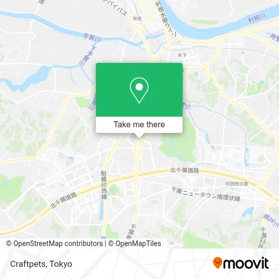 Craftpets map