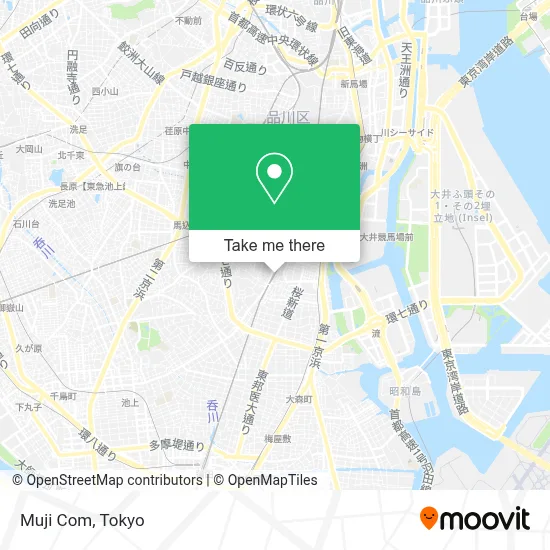 Muji Com map