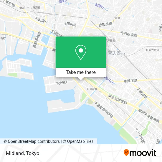 Midland map