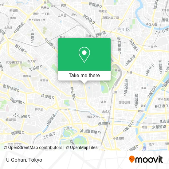 U-Gohan map
