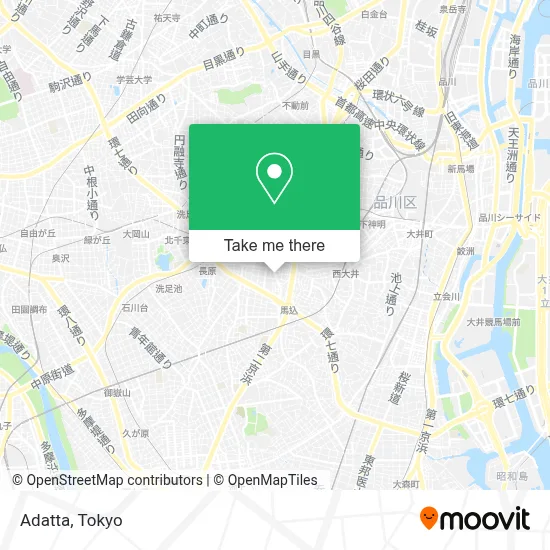 Adatta map