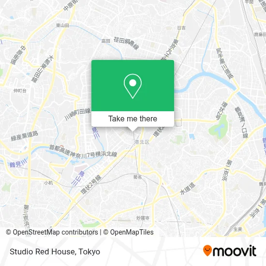 Studio Red House map