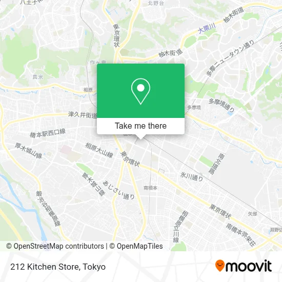 212 Kitchen Store map