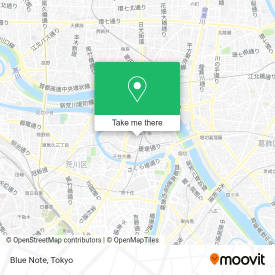 Blue Note map