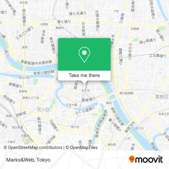 Marks&Web map