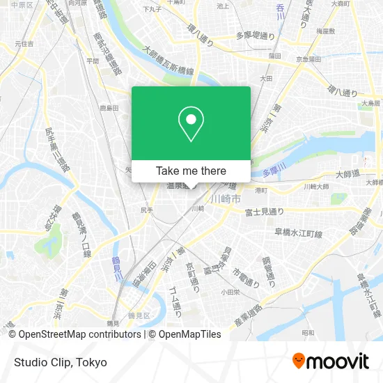 Studio Clip map