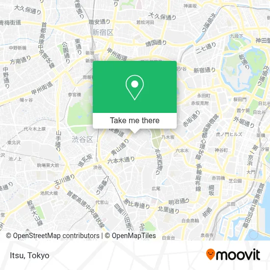 Itsu map