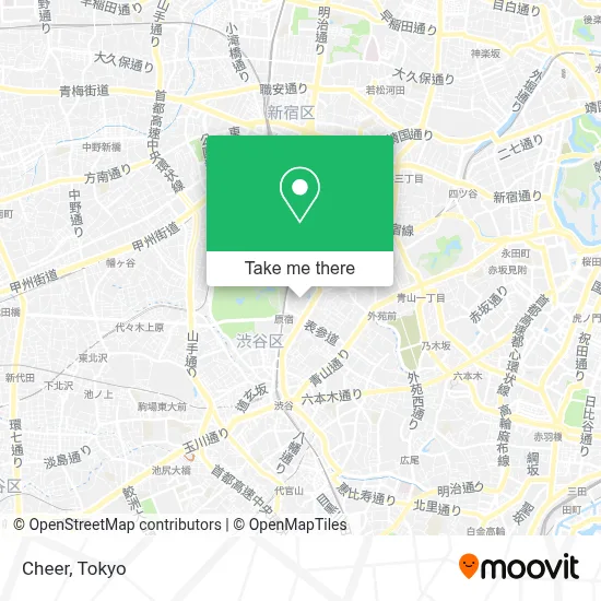 Cheer map
