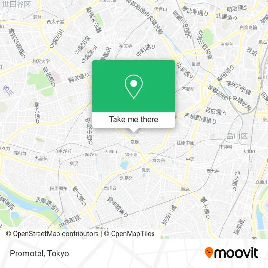 Promotel map