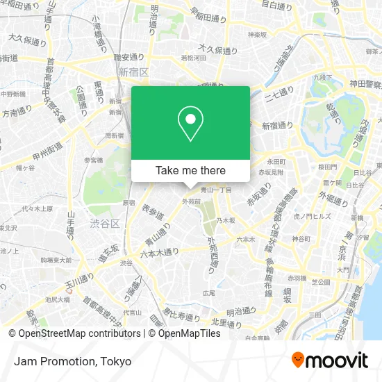 Jam Promotion map