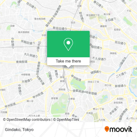 Gindako map