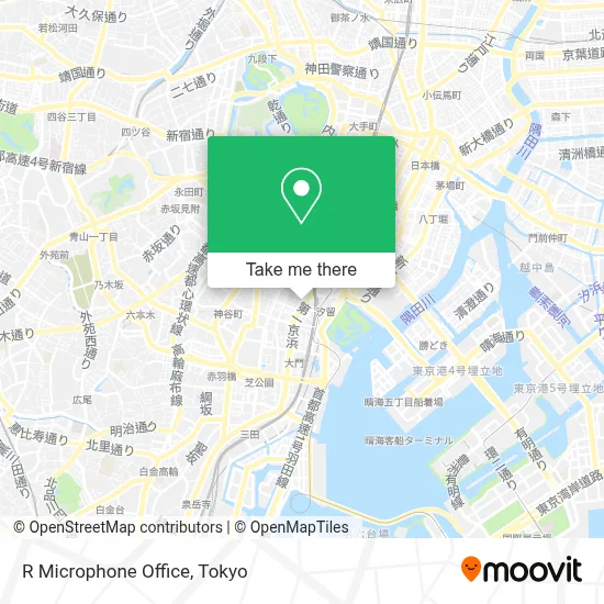 R Microphone Office map