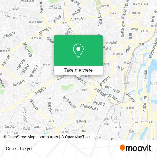 Croix map