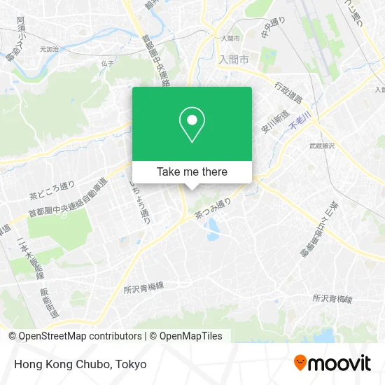 Hong Kong Chubo map