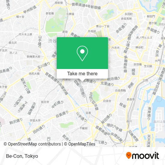 Be-Con map