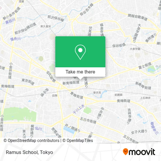 Ramus School map