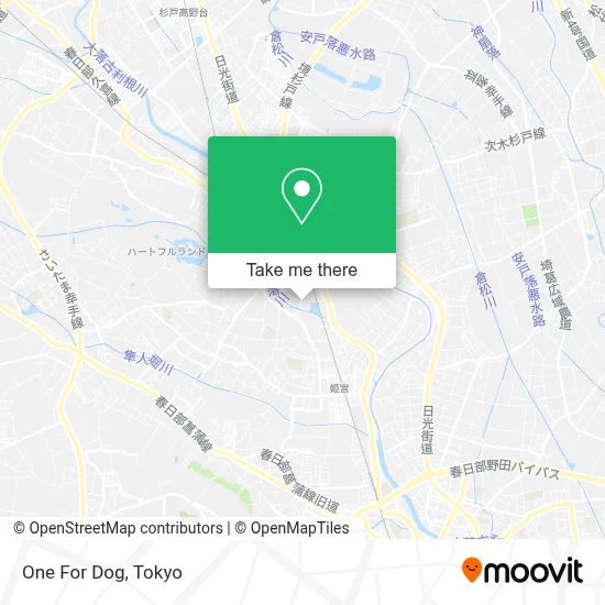One For Dog map