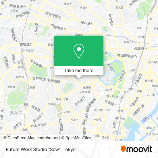 Future Work Studio "Sew" map