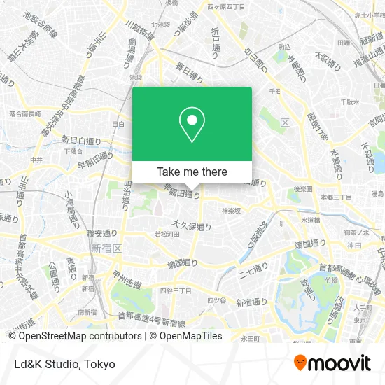 Ld&K Studio map