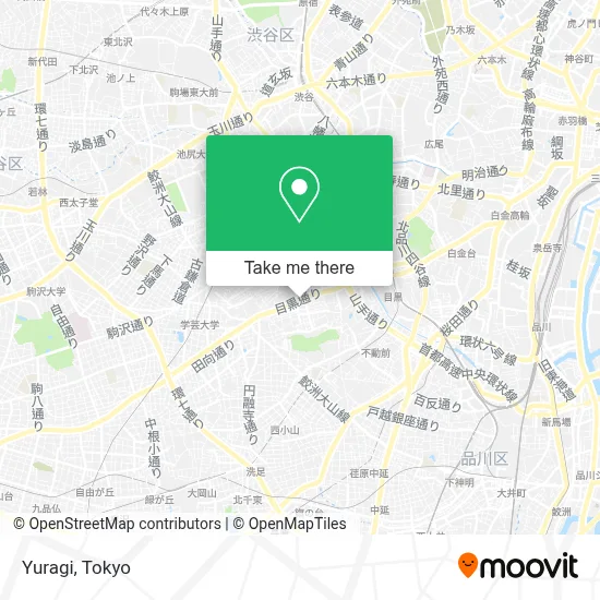 Yuragi map