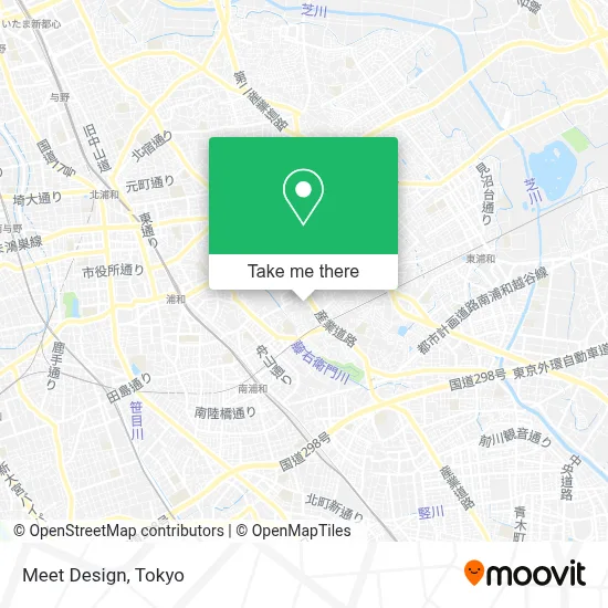 Meet Design map