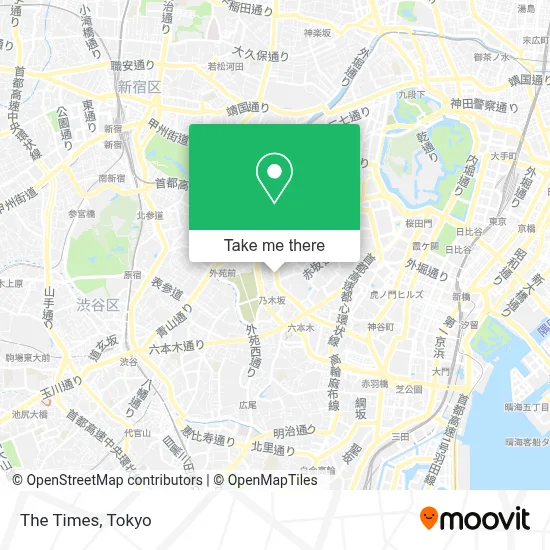 The Times map