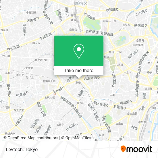 Levtech map
