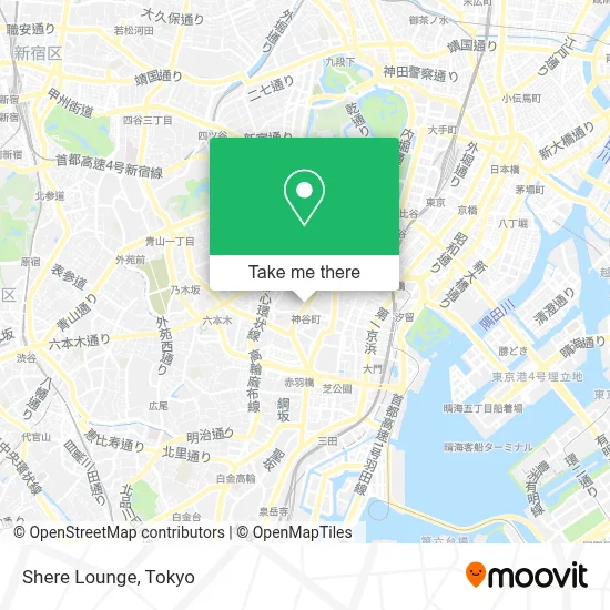 Shere Lounge map