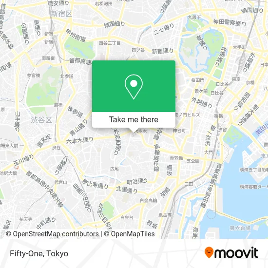 Fifty-One map