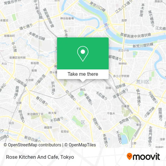 Rose Kitchen And Cafe map