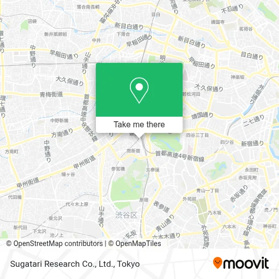 Sugatari Research Co., Ltd. map