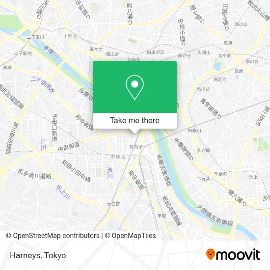 Harneys map